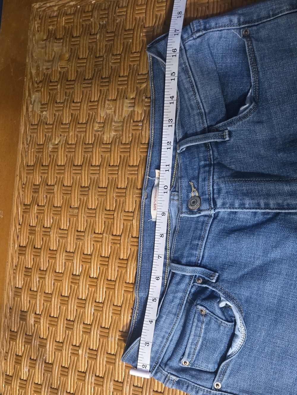 Womens 505 Levi Straight - Picture 8 of 8